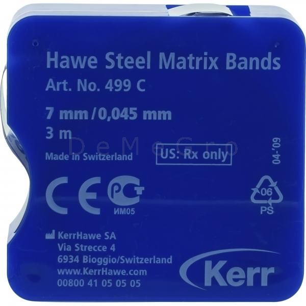 Artikel: Hawe Stalen Matrixband 499C - 7mm - 0,045mm