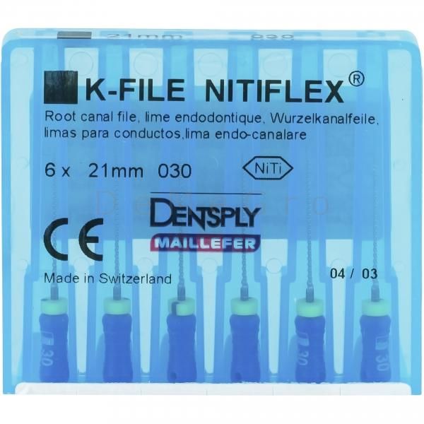 Artikel: K-vijlen Nitiflex 21mm ISO 030 Blauw