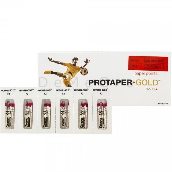 Artikel: Paper Points ProTaper Gold F2 - Rood