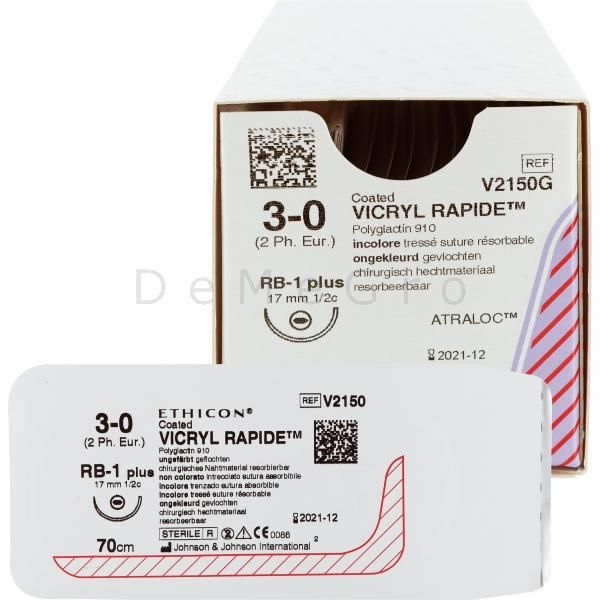 Artikel: Hechtmateriaal Vicryl Rapide V2150G