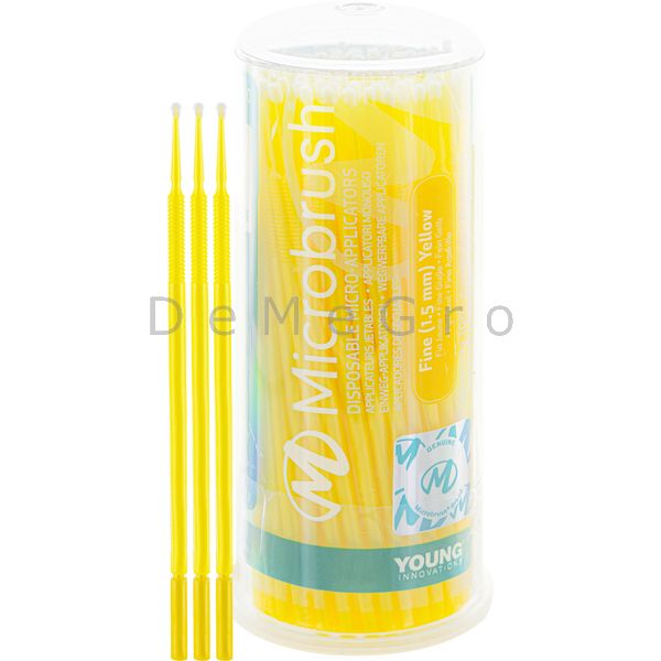 Artikel: MicroBrush Tubes Fijn Geel
