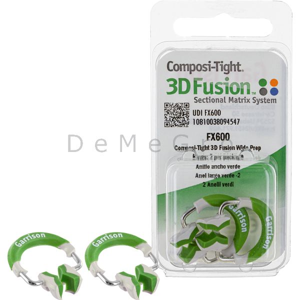Artikel: Composi-Tight 3D Fusion Ring Wide Prep - Groen