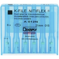 K-vijlen Nitiflex 21mm ISO 015 Wit