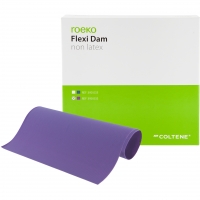 Cofferdamvellen Non-Latex Flexi Dam Paars