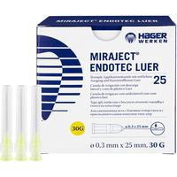 Miraject Endotec 30G - 0,3 x 25mm